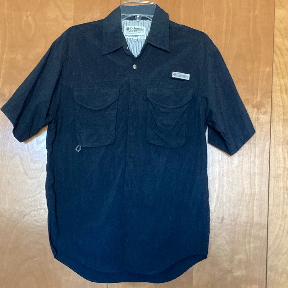 Columbia Men's Nylon Quick Dry PFG Short Sleeve Shirt - XS